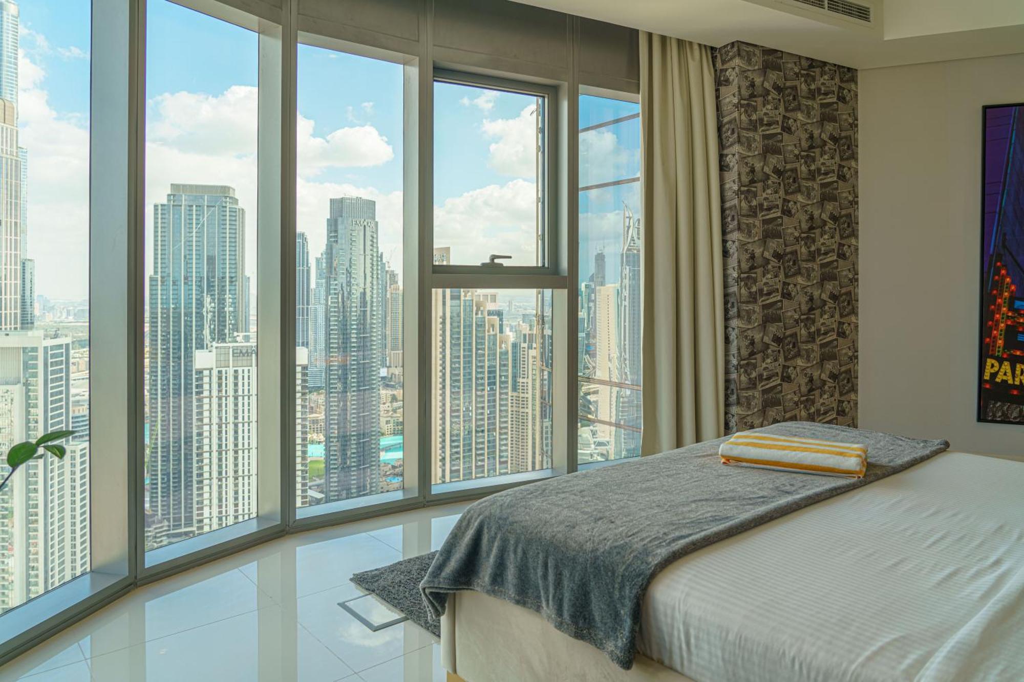Paramount Tower Hotel And Residences With Infinity Sky Pool Dubai Buitenkant foto